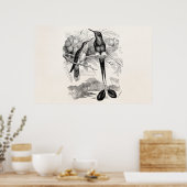 Poster Voie de raquette vintage des années 1800 (Cuisine)