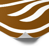 Poster Voie de ski nautique (Coin)