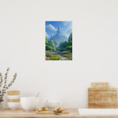 Poster Voie enchantée (Cuisine)