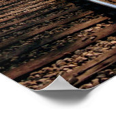 Poster Voie ferrée (Coin)