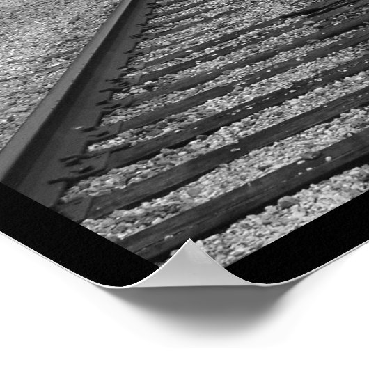 Poster voie ferrée (Coin)