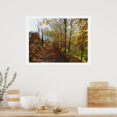 Poster Voie Jersey en automne (Cuisine)