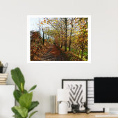 Poster Voie Jersey en automne (Bureau à domicile)