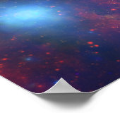 Poster Voie Lactée, Astronomie Print, NASA, Espace, Hubbl (Coin)