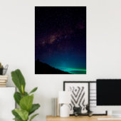 Poster Voie Lactée Galaxy Starry Night Sky Celestie (Bureau à domicile)