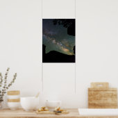 Poster Voie Lactée Près De Mammoth Hot Springs (Cuisine)