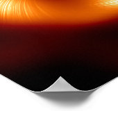Poster Voie Lactée Trou Noir Supermassif Sagittarius A* (Coin)