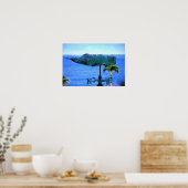 Poster Voie météo de baleine à bosse (Cuisine)