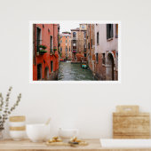 Poster Voie navigable (Cuisine)