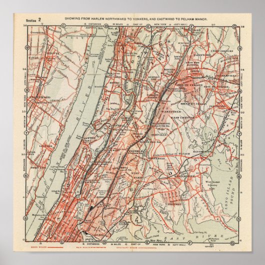 Poster Voies cyclables à New York et Conneticut 3 (Devant)