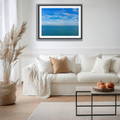 Poster Voies maritimes du détroit de Singapour avec navir