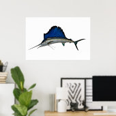 Poster Voile (Bureau à domicile)