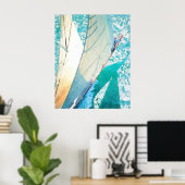 Poster Voile (Bureau à domicile)