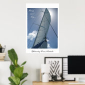 Poster Voile à Whitsunday Coast, Australie (Bureau à domicile)