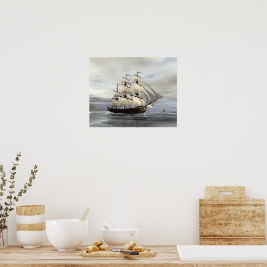 Poster Voile complète (Cuisine)