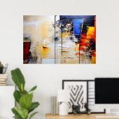 Poster Voile de Sérénité (Bureau à domicile)