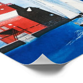 Poster Voile d'été (Coin)