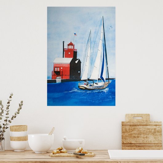 Poster Voile d'été (Cuisine)