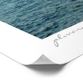 Poster Voile d'été sur la baie (Coin)