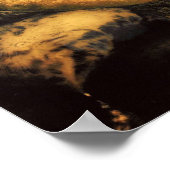 Poster Voile d'or par Louis Icart (Coin)