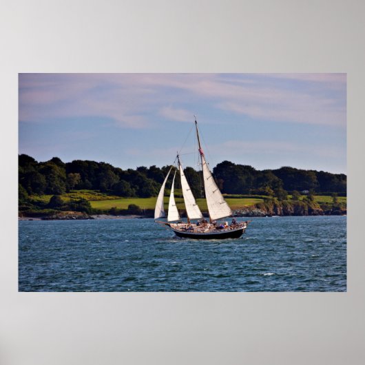 Poster Voile En Newport, Rhode Island, États-Unis (Devant)
