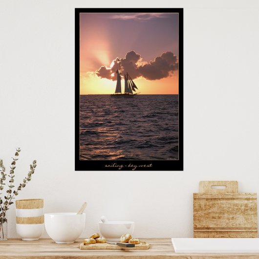 Poster Voile - Key West (Cuisine)