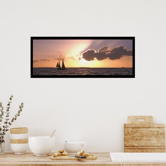 Poster Voile, Key West (Cuisine)