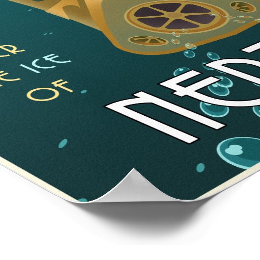 Poster Voile Neptune (Coin)