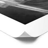 Poster voile noir et blanc (Coin)