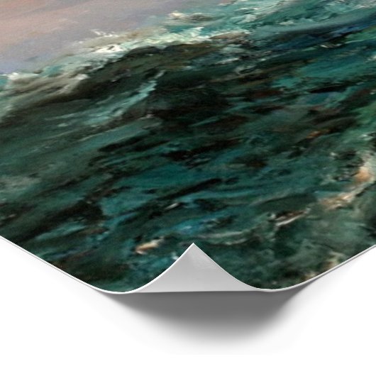 Poster voile peinture 48 (Coin)