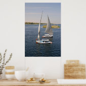 Poster Voile Sur Le Nil, Egypte (Cuisine)