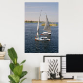Poster Voile Sur Le Nil, Egypte (Bureau à domicile)
