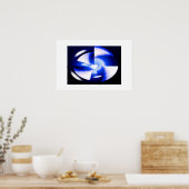 POSTER VOILE VERS LA LUMIÈRE (Cuisine)