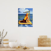 Poster Voile vers le haut (Cuisine)