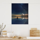 Poster Voile vers les nuages (Cuisine)