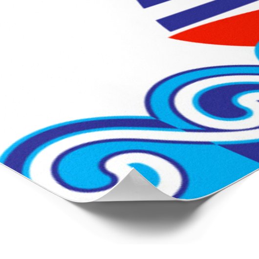 Poster Voilier (Coin)