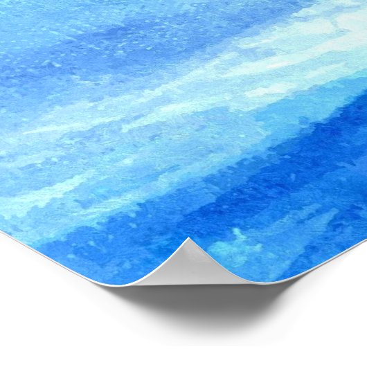 Poster Voilier en mer (Coin)