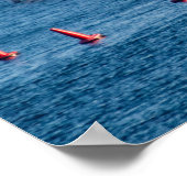 Poster Voilier - Marina Del Rey, CA (Coin)