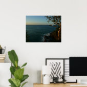 Poster Voilier vers Sunset II Tropical Seascape (Bureau à domicile)