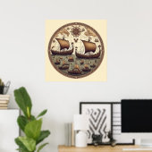 Poster Voiliers Viking Anciens 3 (Bureau à domicile)