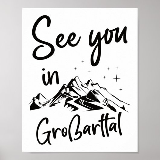 Poster Voir À Großarltal Sheimerburger Land Austria V (Devant)