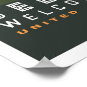 Poster Voir Amérique - Bienvenue au Montana (Coin)