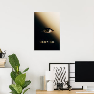 Poster "Voir au-delà" Minimaliste OEil