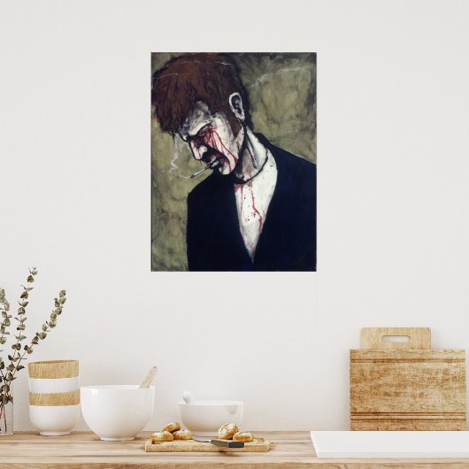 POSTER "VOIR AUCUN MAL" (Cuisine)