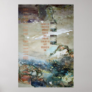 Poster Voir avec l'affiche du coeur