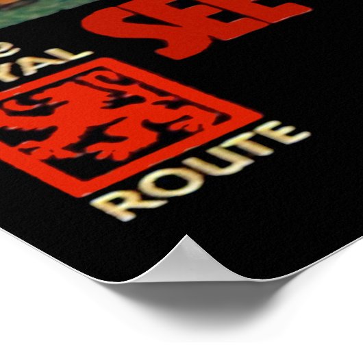 Poster Voir cette Écosse d'abord (Coin)