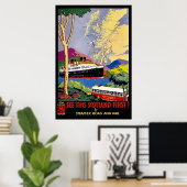 Poster Voir cette Écosse d'abord (Bureau à domicile)