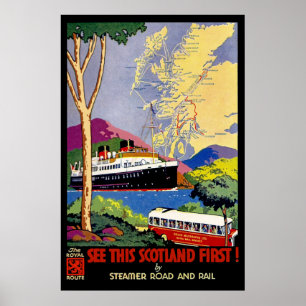 Poster Voir cette Écosse d'abord