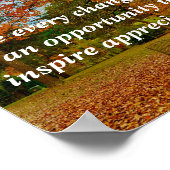 Poster Voir chaque changement comme une opportunité d'ins (Coin)