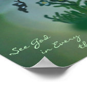 Poster Voir Dieu en chaque chose (Coin)